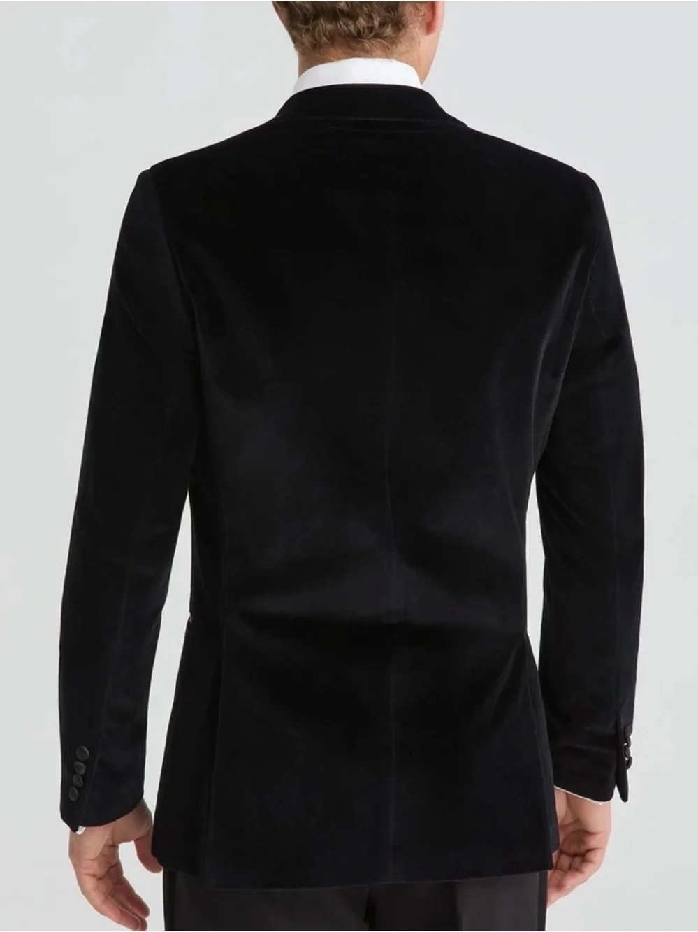 JOSEPH ABBOUD Velvet Peak Lapel Dinner Jacket